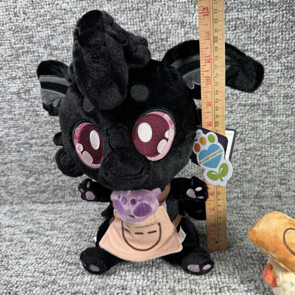Plushpanion Monty Mothman Eclipse Pals Edition With Props Black NWT